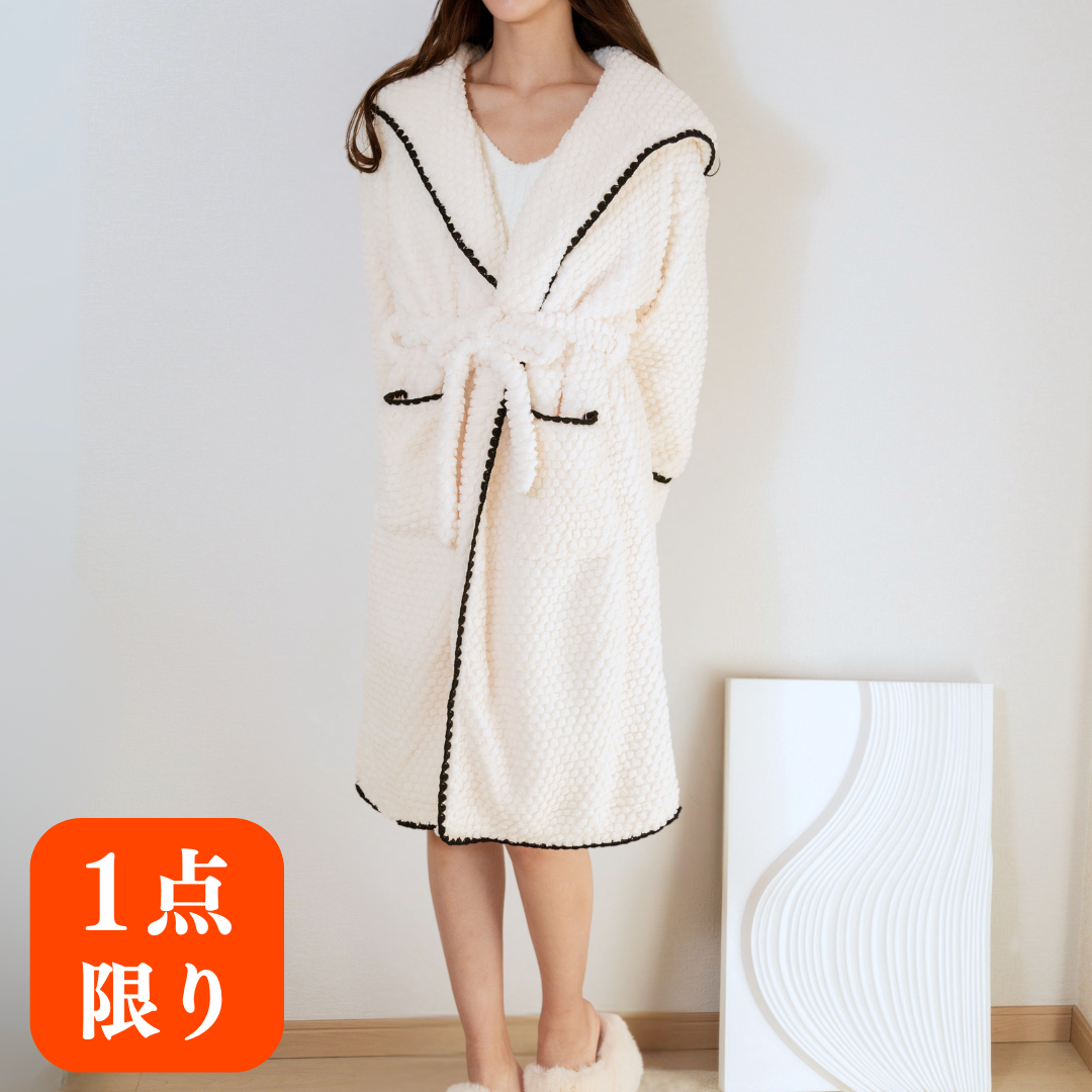 【展示品・即納】レディース|ガウン|韓国風・北欧風|Mサイズ|0365